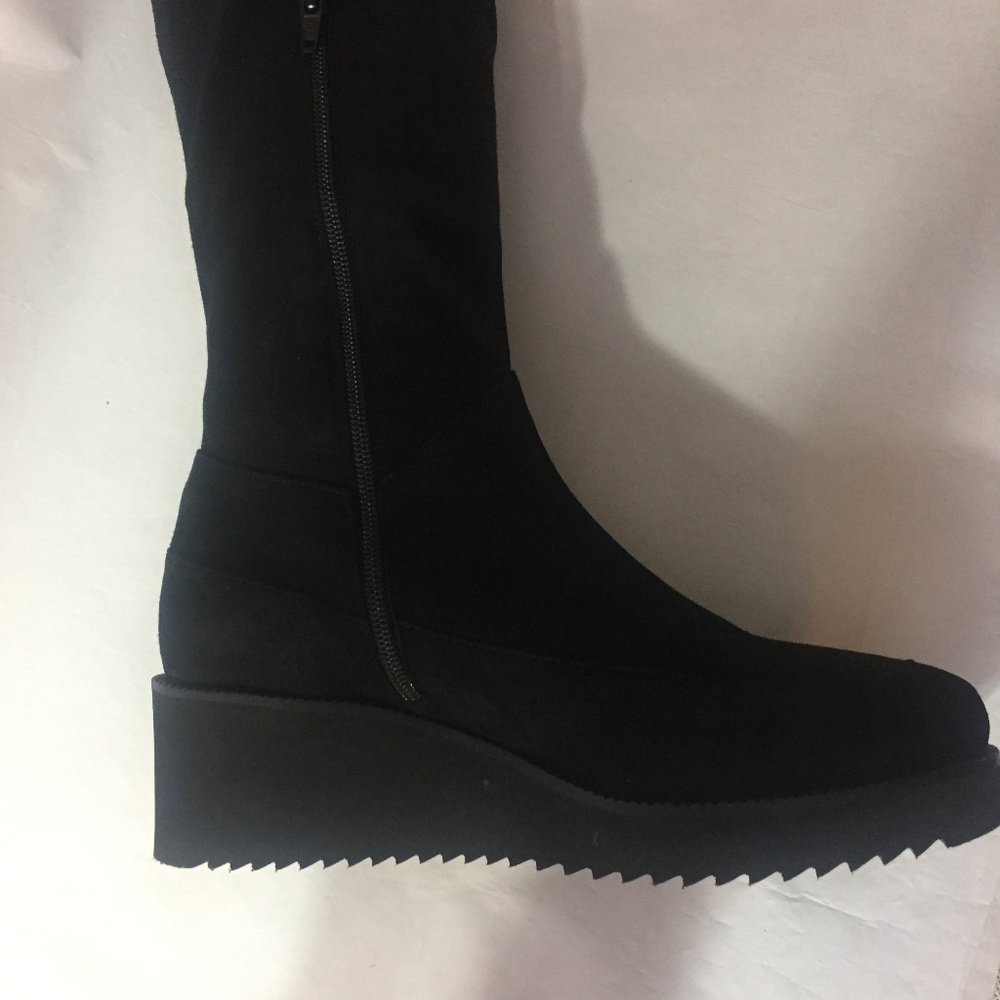 ASKA SUEDE BOOTS SIZE 41 / 11 MADE IN ITALY - Picture 4 of 4